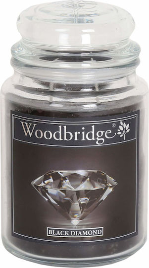 Relaxdays Aromatisches Kerze Schwarz 17x10cm