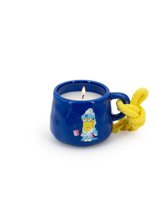 Relaxdays Aromatic Green Candle 7x11.5cm