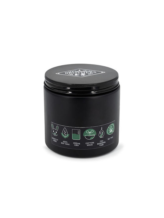 Relaxdays Αρωματικό Κερί Σόγιας Καφέ 350gr