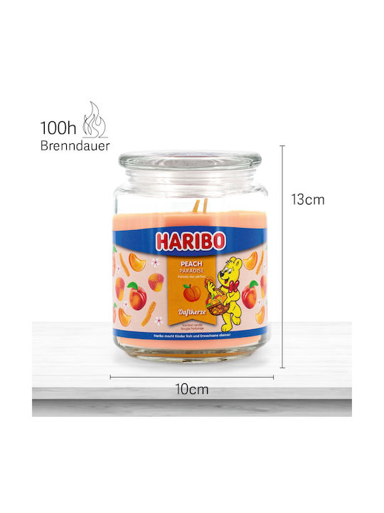 Relaxdays Aromatic Candle with Orange Scent 13x10cm