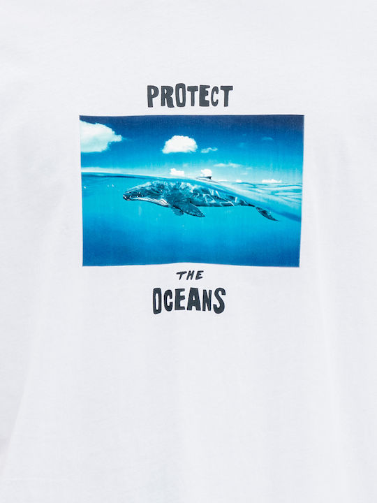 Tricou Alb