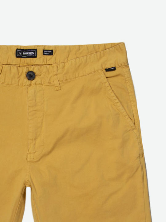 Men's Shorts Chino Yellow