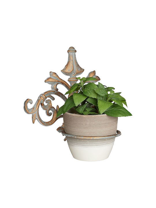 Relaxdays Grauer Blumentopf 19x30x19cm Relaxdays Grauer Blumentopf 19x30x19cm
