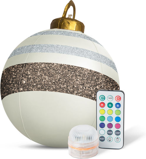 Inflatable Rgb Led Christmas Decor Globe 60 Cm Light Ornament Garden