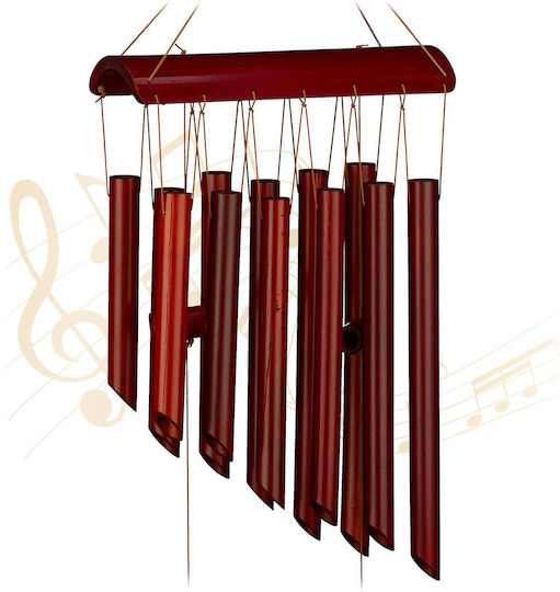 Relaxdays Decorațiune Bambus Pentru Grădină 60x21x8cm 10041372