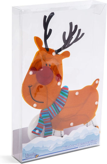 Led Pvc Window Decoration Reindeer 28x17 Cm 8 Warm White Leds 3 X Aaa Christmas Decoration Led Pvc Window Decoration Reindeer 28x17 Cm 8 Warm White Leds 3 X Aaa Christmas Decoration