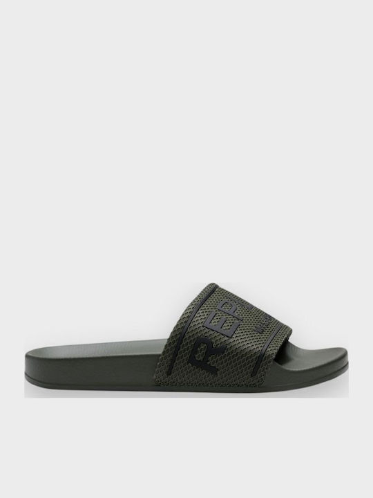 Men's Khaki Slides