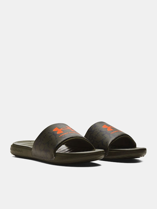 Ansa Fixed Men's Slides Khaki