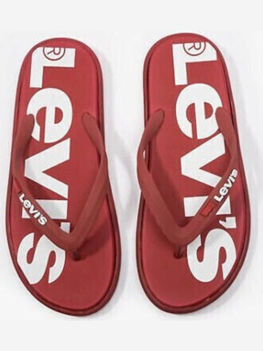 Delamar Ανδρικά Flip Flops Κόκκινα