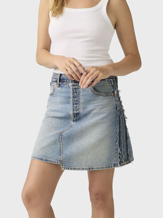 Deconstructed Φούστα Medium Aged Denim