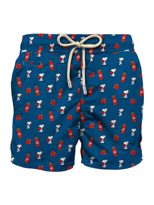 Fantasy Herren-Bademode Kurze Hosen Blau mit Mustern