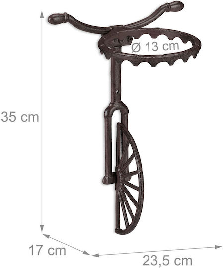 Relaxdays Suport Pentru Plante Maro 35x17x23,5 cm
