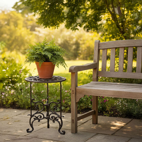 Relaxdays Suport Pentru Plante Gri 58x50x50 cm
