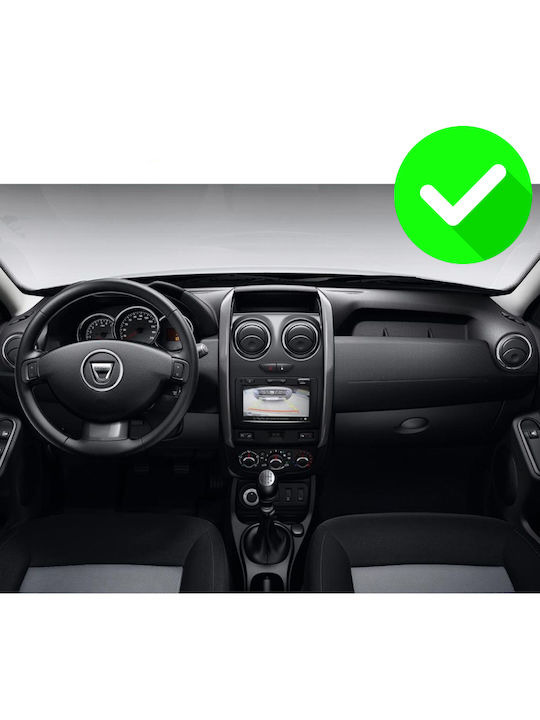 Carmedia Car Audio System for Dacia Duster 2012-2022 (Bluetooth/USB/WiFi/GPS/Apple-Carplay/Android-Auto) with Touch Screen 9"