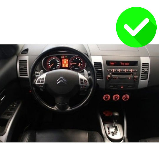 Carmedia Car Audio System for Peugeot 4007 Mitsubishi Outlander Citroen C-Crosser 2006-2012 (Bluetooth/USB/WiFi/GPS/Apple-Carplay/Android-Auto) with Touch Screen 9"