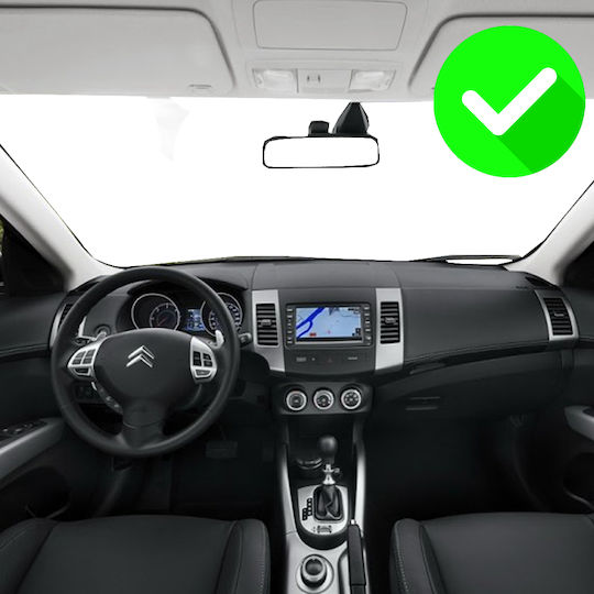 Carmedia Ηχοσύστημα Αυτοκινήτου για Peugeot 4007 Mitsubishi Outlander Citroen C-Crosser 2006-2012 (Bluetooth/USB/AUX/WiFi/GPS/Apple-Carplay/Android-Auto) με Οθόνη Αφής 9.5"