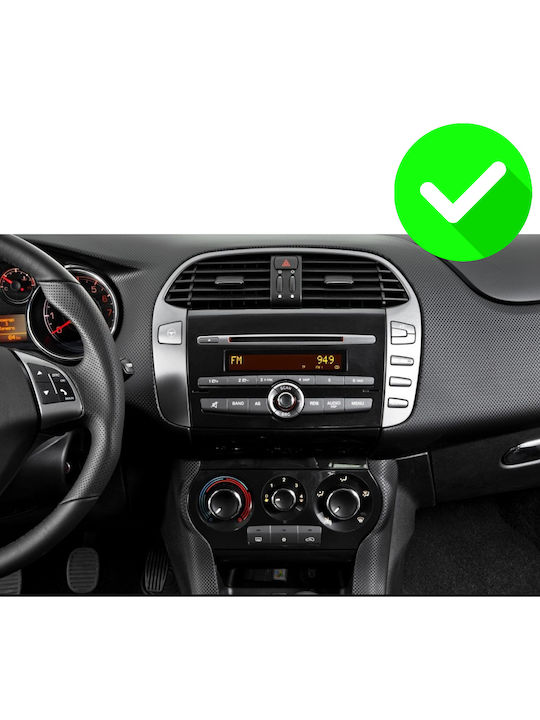 Carmedia Car Audio System for Fiat Bravo 2007 (Bluetooth/USB/WiFi/GPS/Apple-Carplay/Android-Auto) with Touch Screen 12.3"