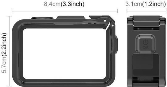 Puluz Plastic Case Dji Osmo Action 6 Black