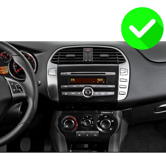 Carmedia Car Audio System for Fiat Bravo 2007 (Bluetooth/USB/WiFi/GPS/Apple-Carplay/Android-Auto) with Touch Screen 12.3"
