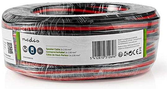 Nedis Καλώδιο Ηχείου Ατερμάτιστο 25m CAGW2500BK250