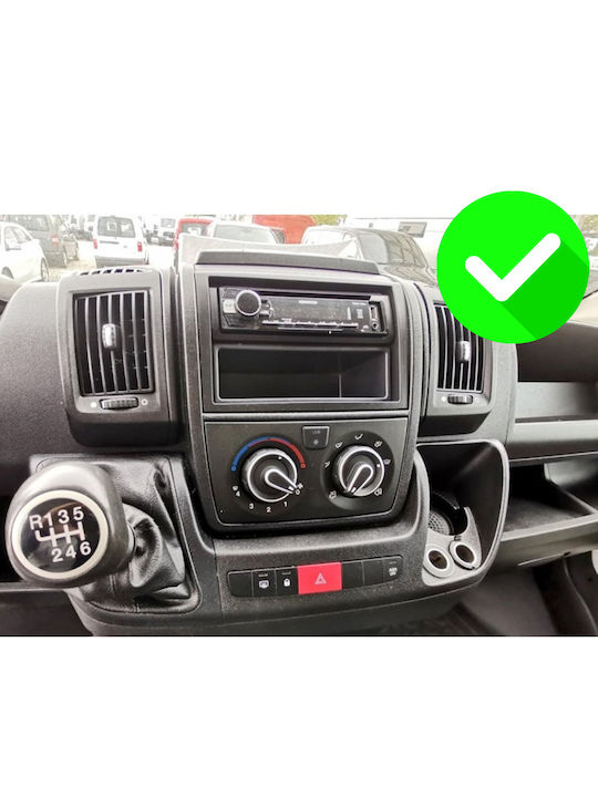 Carmedia Auto-Audiosystem für Peugeot Boxer Fiat Ducato Citroen Pullover 2006-2011 (Bluetooth/USB/WiFi/GPS/Apple-Carplay/Android-Auto) mit Touchscreen 11.8"