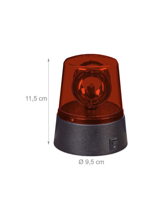 Relaxdays Lămpi Decorative Pentru Masă LED 3 Buc 11.5x9.5x9.5 cm