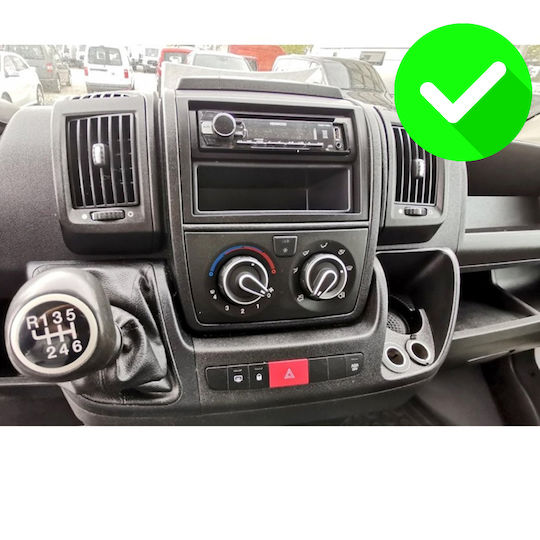 Carmedia Ηχοσύστημα Αυτοκινήτου για Peugeot Boxer Fiat Ducato Citroen Jumper 2006-2011 (Bluetooth/USB/WiFi/GPS/Apple-Carplay/Android-Auto) με Οθόνη Αφής 9.5"