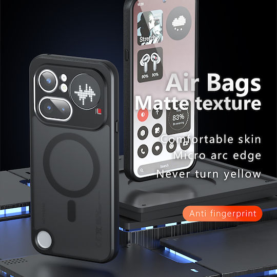 Techsuit Purefrost Back Cover Σιλικόνης Μαύρο (Nothing Phone (4a) Pro)