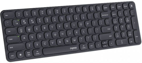 Rapoo Ε9310M Ασύρματο Bluetooth Πληκτρολόγιο Ελληνικό