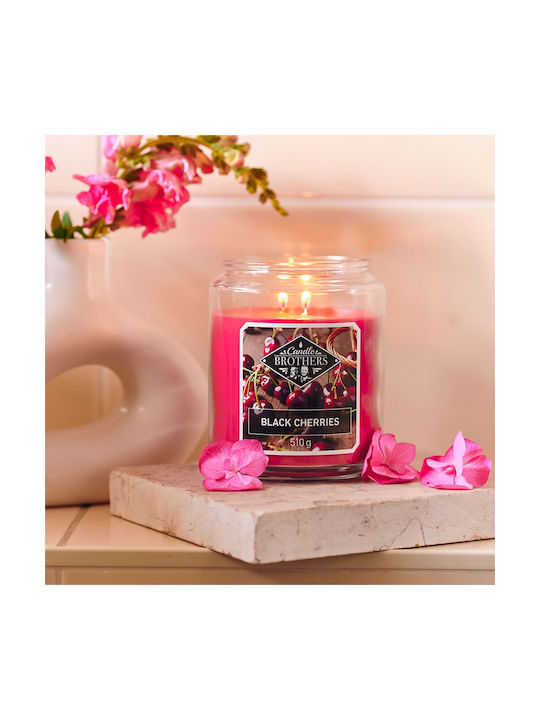 Relaxdays Aromatische Kerze Rote 15x10cm