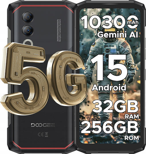 Doogee Blade20 Turbo 5G Dual SIM (8/256GB) Rugged Smartphone Black