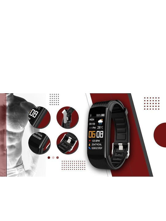Giewont Gw200-2 Black White Smartwatch 2 Straps