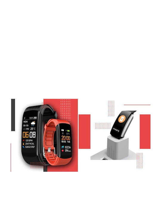 Giewont Gw200-1 Black-red Smartwatch 2 Straps