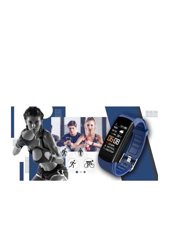 Giewont Gw200-6 Smartwatch Negru Bleumarin 2 Curele