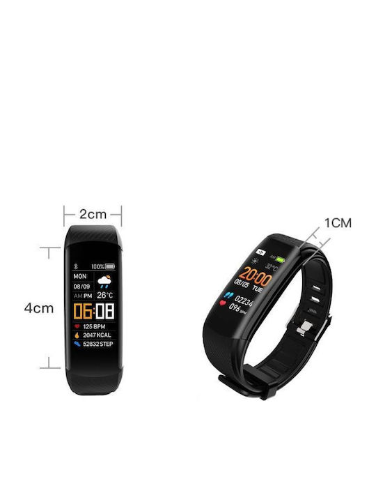 Giewont Gw200-9 Black Orange Smartwatch 2 Straps