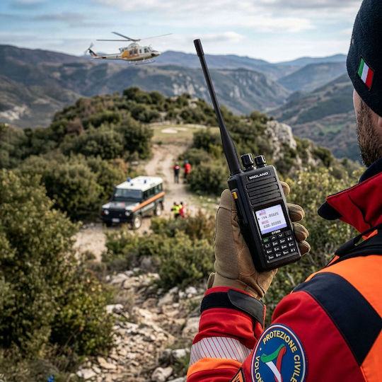 Midland CT990-EBR Ασύρματος Πομποδέκτης UHF/VHF 10W