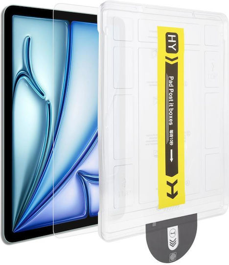 Ipad Air 11 2025 2024 Easy Install Box Dust-free Hd Curved Edge Anti-fingerprint Tempered Glass Tablet Film