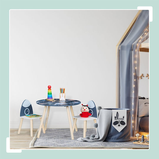 Set Masă Pentru Copii cu Scaune Multicolor Relaxdays