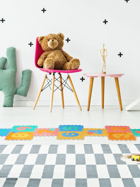 Relaxdays Puzzle De Podea Educațional Pentru Copii 10 Piese