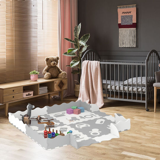 Relaxdays Puzzle De Podea Interactiv