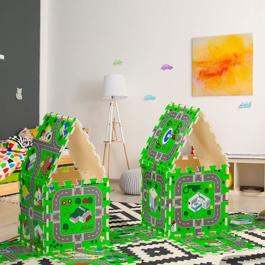 Relaxdays Puzzle De Podea Interactiv 18 Piese
