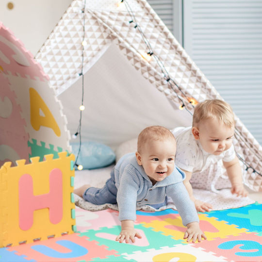 Relaxdays Bildungs Kinder-Bodenpuzzle mit Zahlen