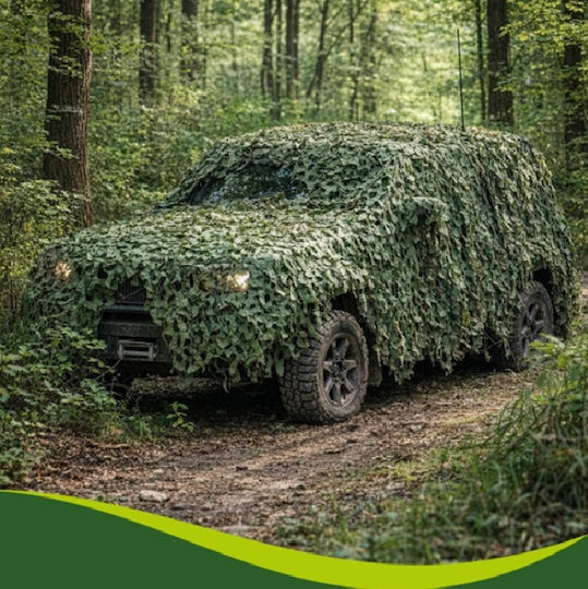Plasă De Camuflaj Verde 3x6m