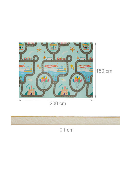 Relaxdays Covor Pentru Copii Multicolor 200x150cm