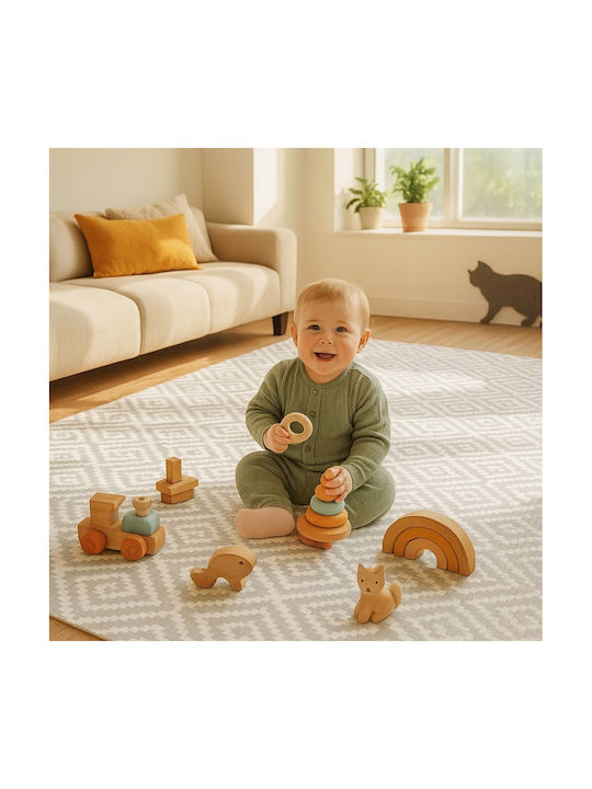 Gray Activity Mat 180x120cm