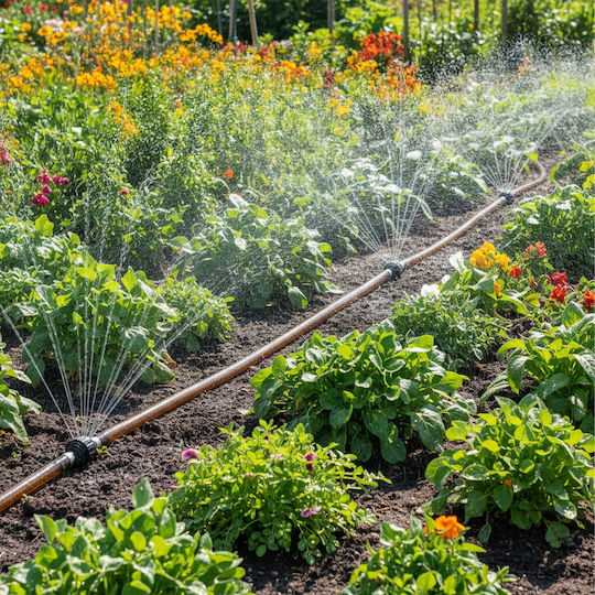Relaxdays Gartenschlauch Bewässerung 30m