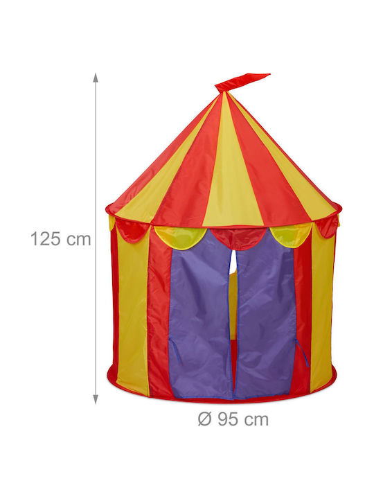 Relaxdays Kids Play Tent Multicolour