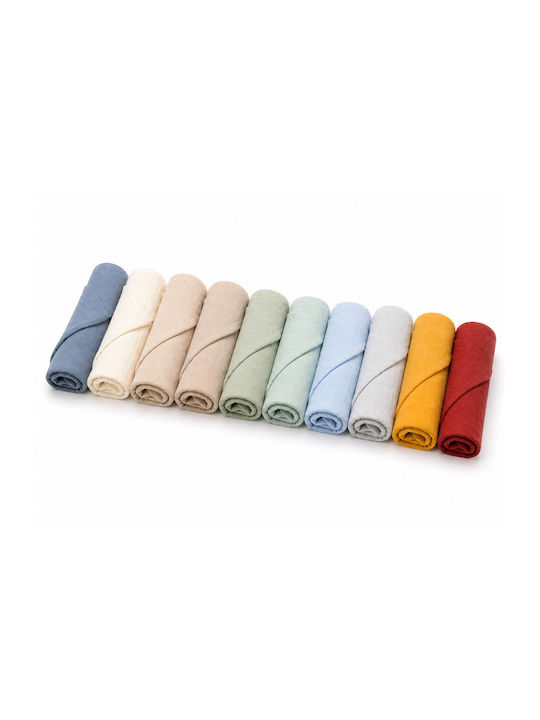Kidizi Classic Multicolour Baby Burp Cloth 16x16cm 10 Pieces