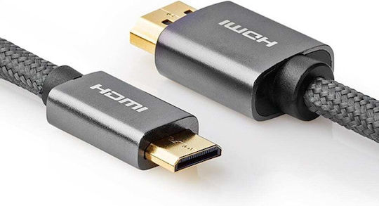 Nedis Cablu HDMI Tată - Mini HDMI Tată 2m Negru