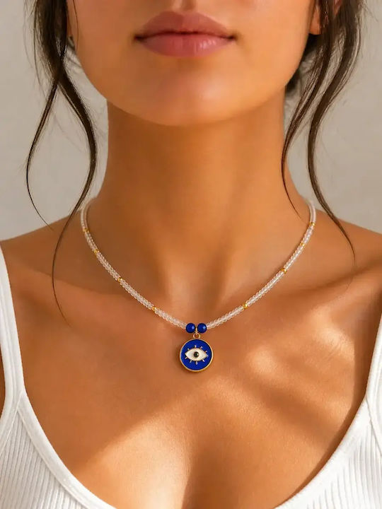 Kinzi Kinzi Halsketten Auge Blau